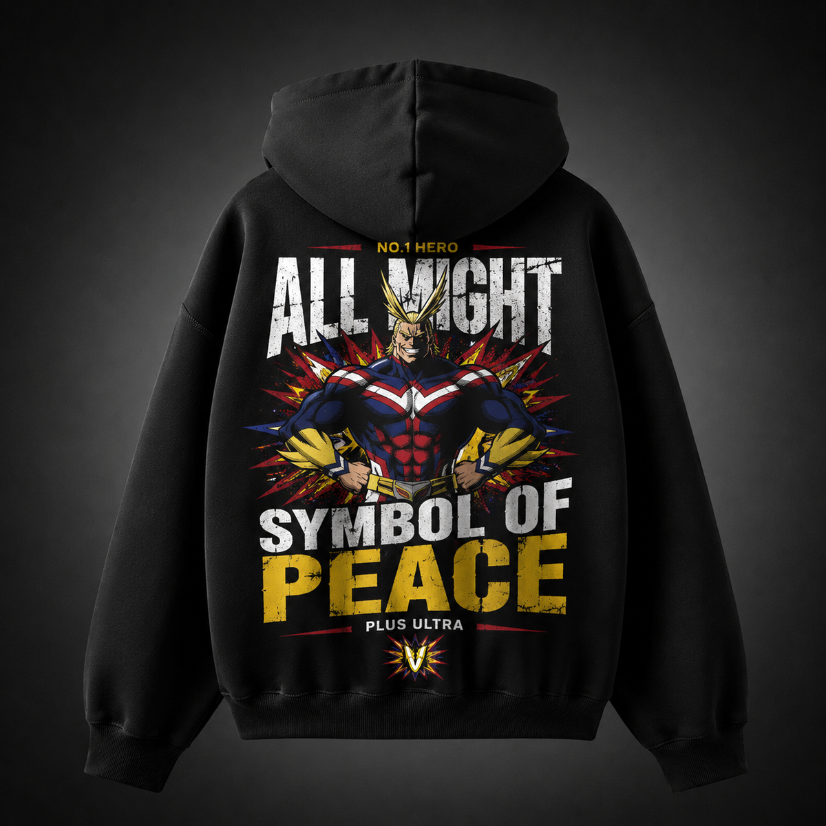 All Might My Hero Academia Anime Hoodie - Symbol Of Peace