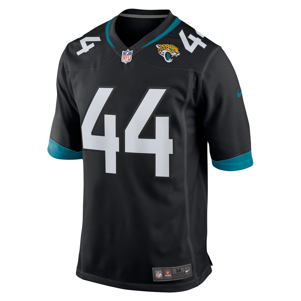 Jacksonville Jaguars Travon Walker Black Player Game Football Jersey
