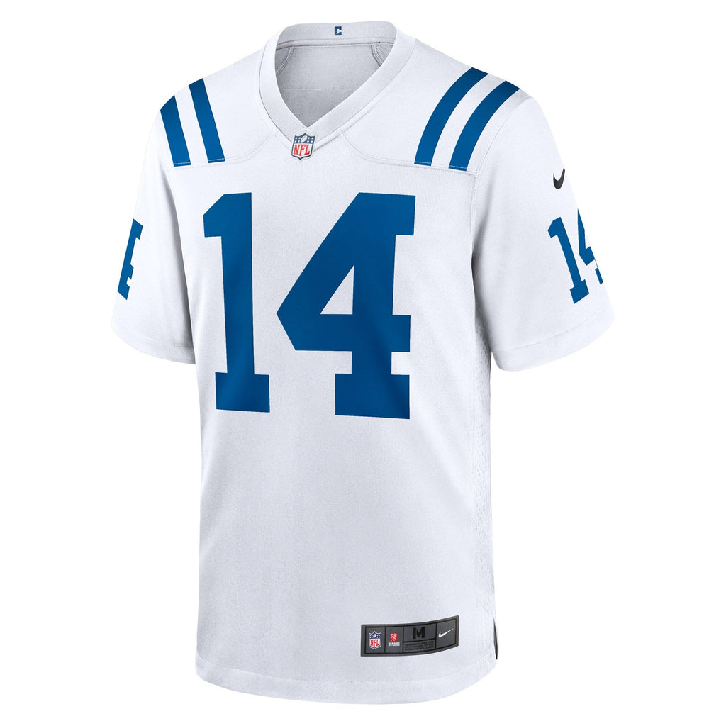 Indianapolis Colts Alec Pierce White Away Game Player Football Jersey
