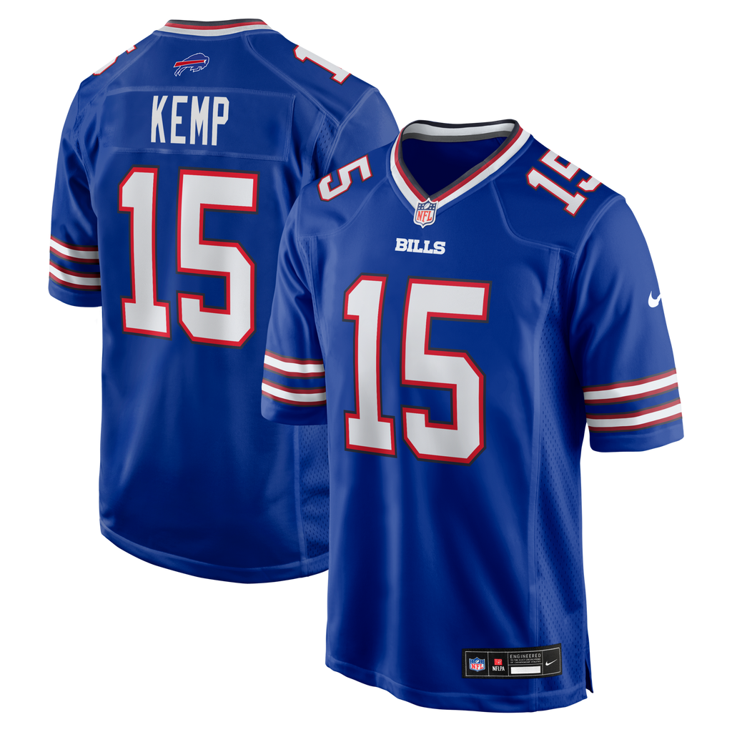 Buffalo Bills Jack Kemp Royal Game Retired Player Football Jersey