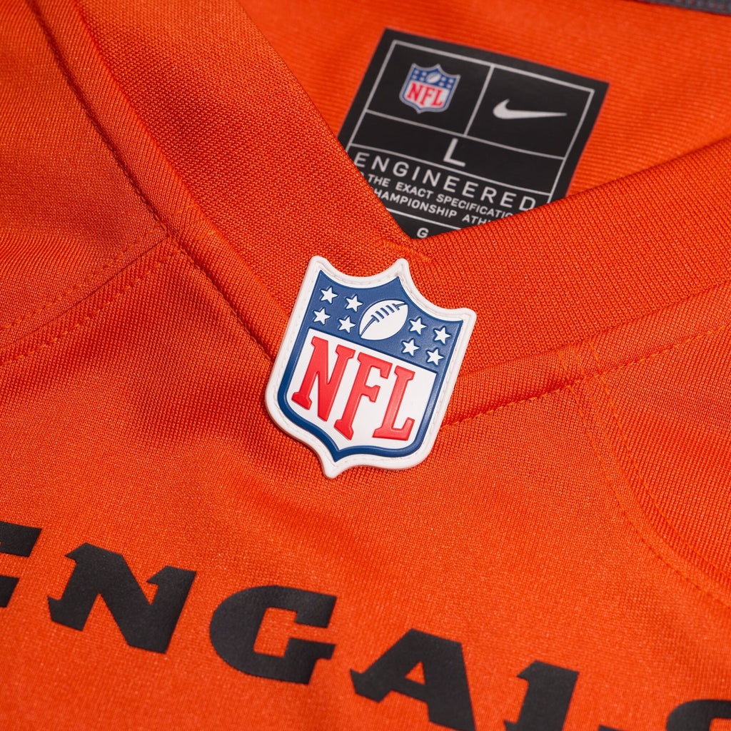 Cincinnati Bengals Orange Alternate Game Custom Football Jersey