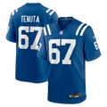 Indianapolis Colts Luke Tenuta Royal Team Game Football Jersey