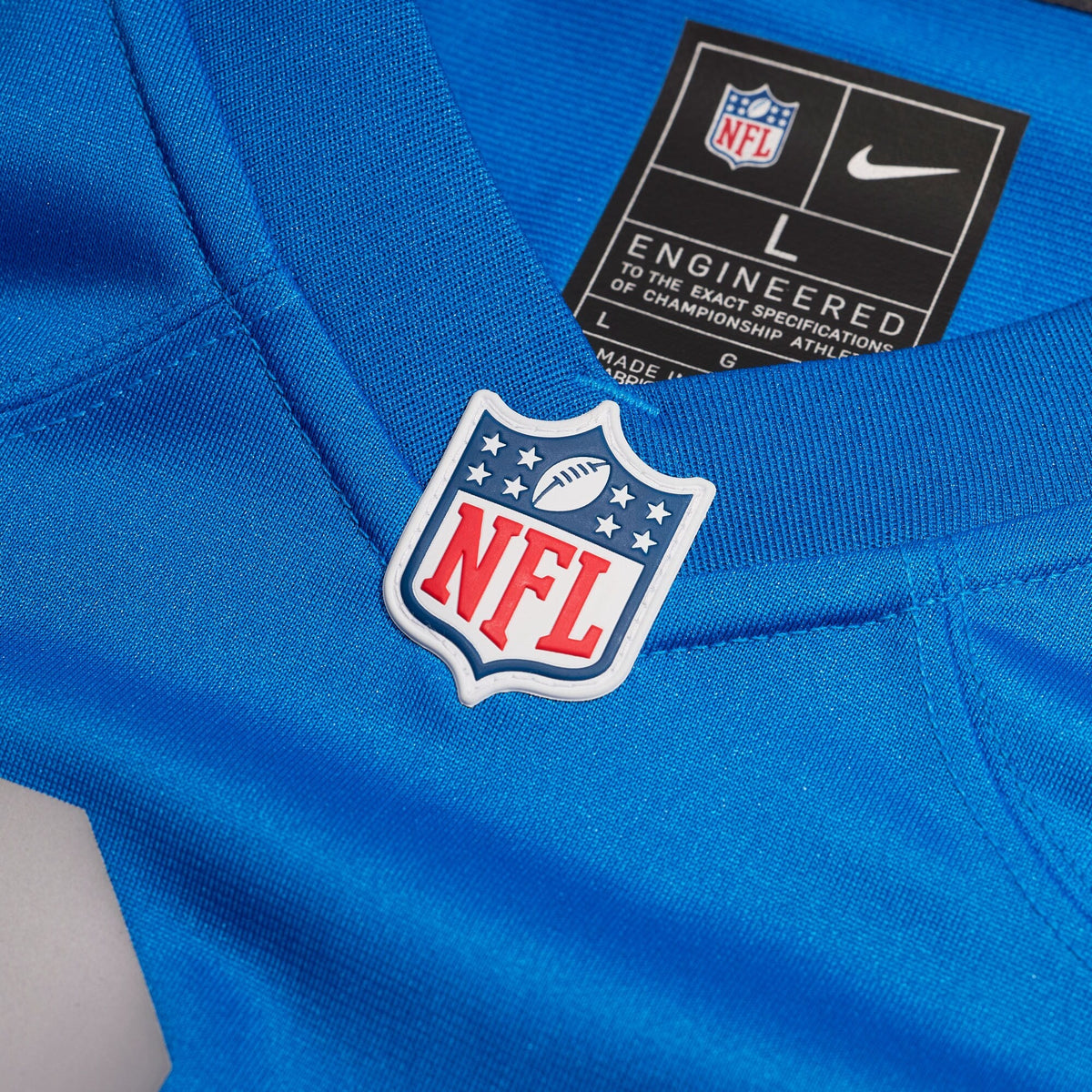 Detroit Lions Penei Sewell Blue Alternate Game Football Jersey