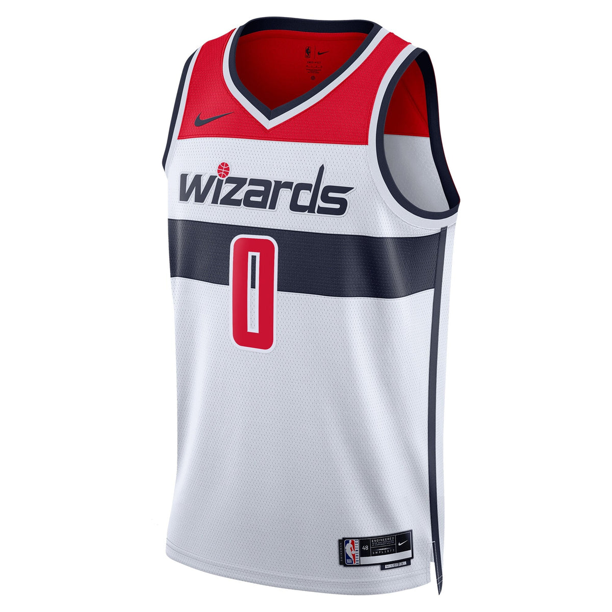 Washington Wizards Association Edition Swingman Jersey - White - Bilal Coulibaly