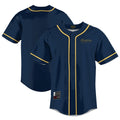 Navy Central Alabama Community College Trojans Lightweight Baseball Jersey