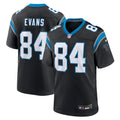 Carolina Panthers Mitchell Evans Black Team Game Football Jersey