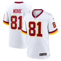 Washington Commanders Art Monk White Alternate 2 Super Bowl Era Game Football Jersey