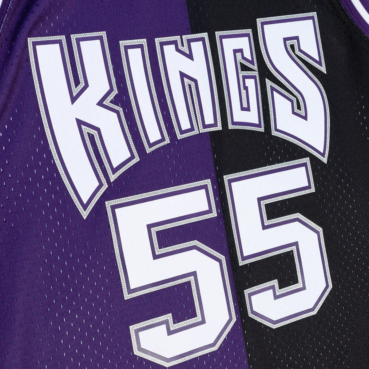 Sacramento Kings Jason Williams 2000 Split Swingman Jersey - Black/Purple
