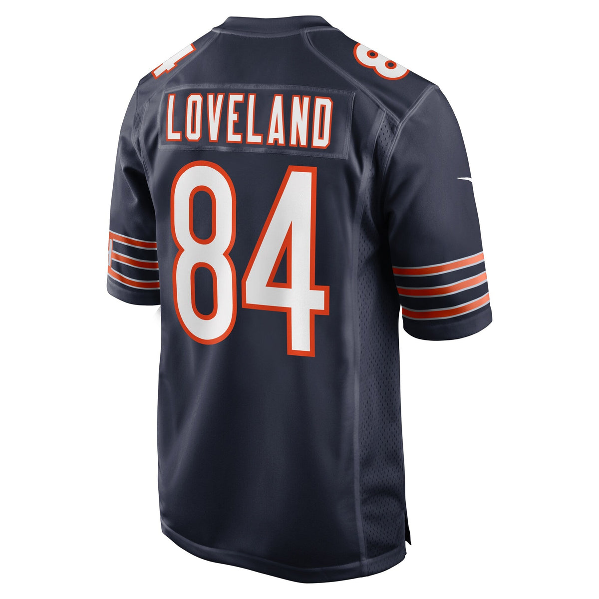 Chicago Bears Colston Loveland Navy Team Game Football Jersey