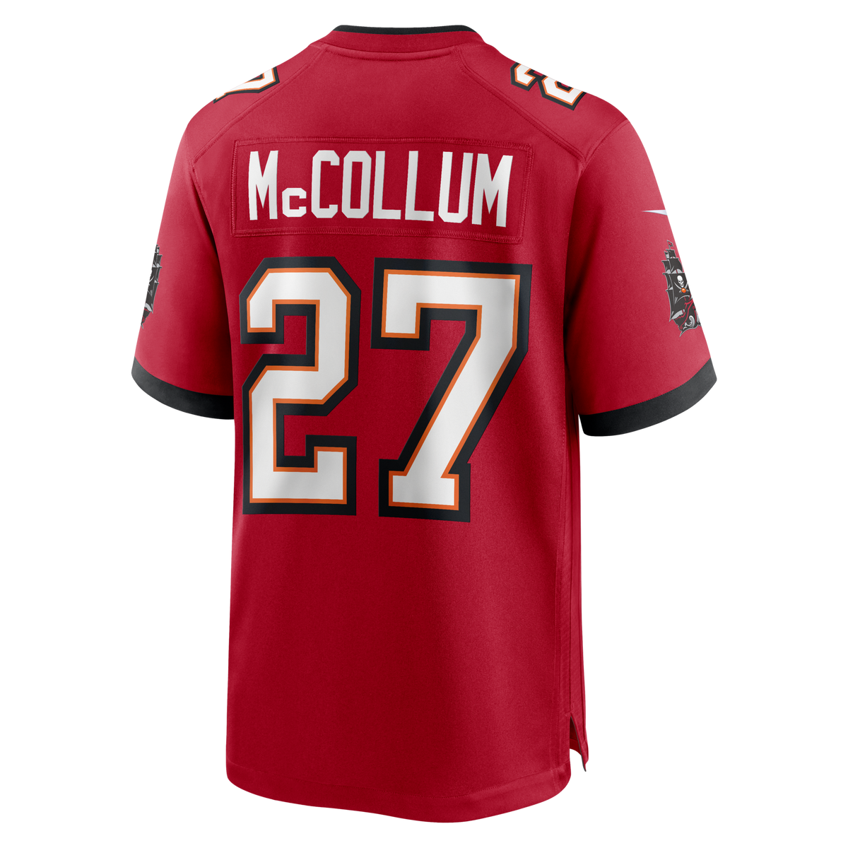 Tampa Bay Buccaneers Zyon McCollum Red Game Player Football Jersey