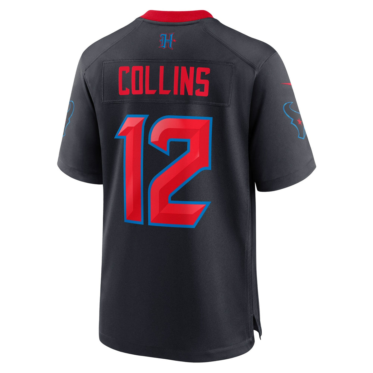 Houston Texans Nico Collins Navy 2nd Alternate Game Football Jersey