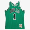 Chicago Bulls St Patrick's Day Swingman Jersey Derrick Rose 2008-09