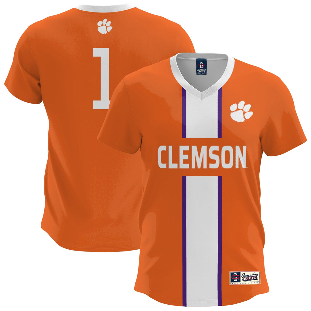 Clemson Tigers Lightweight Soccer Fashion Jersey - Orange
