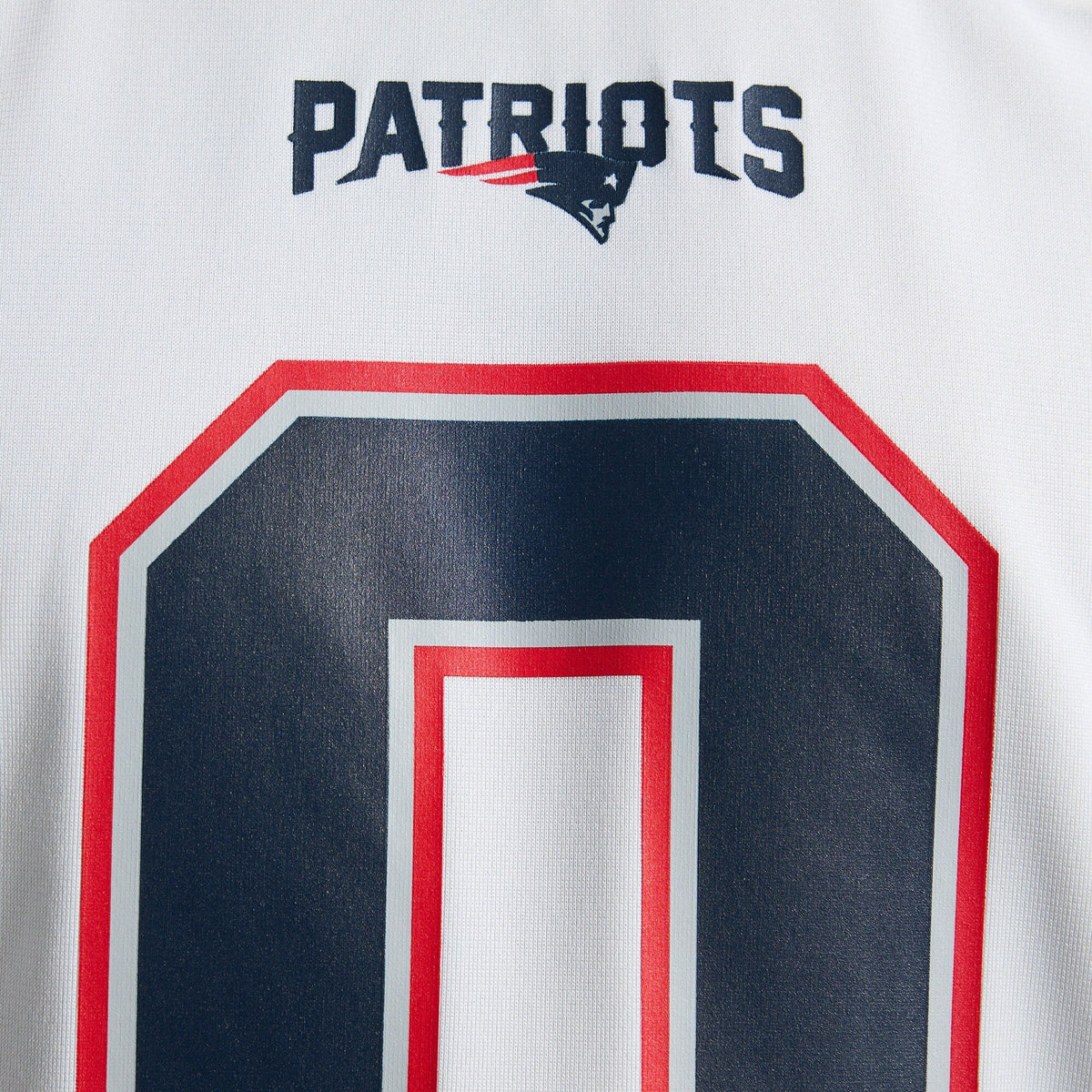 New England Patriots Christian Gonzalez White Game Football Jersey