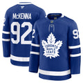 Toronto Maple Leafs Gavin McKenna Blue Home Premium Jersey