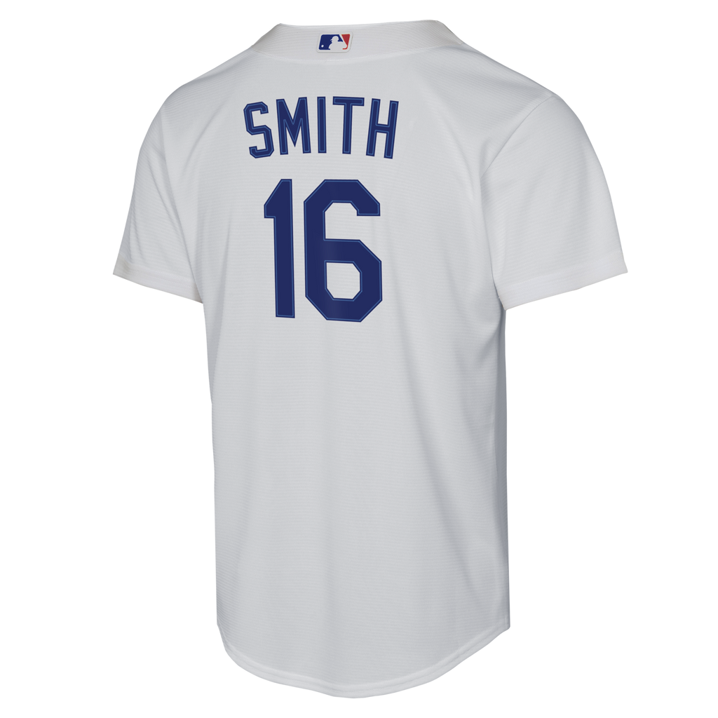 Male Los Angeles Dodgers Will Smith White Home Replica Baseball Jersey