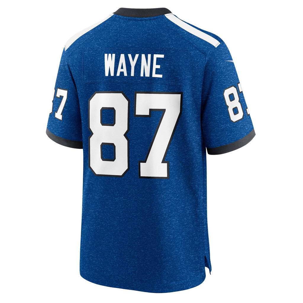 Indianapolis Colts Reggie Wayne Blue Retired Player Alternate Game Football Jersey