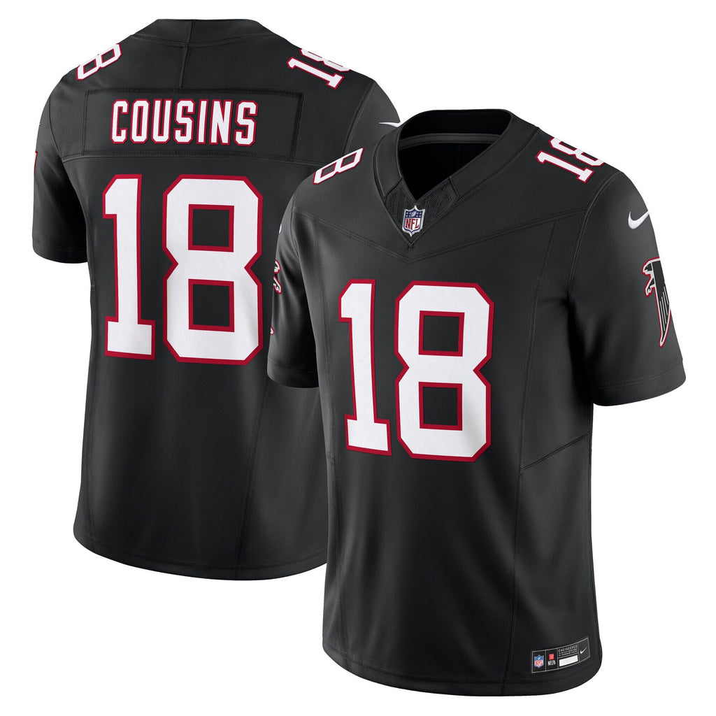Atlanta Falcons Kirk Cousins Black Vapor F.U.S.E. Limited Football Jersey