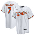 Baltimore Orioles Jackson Holliday White Home Replica Player Baseball Jersey