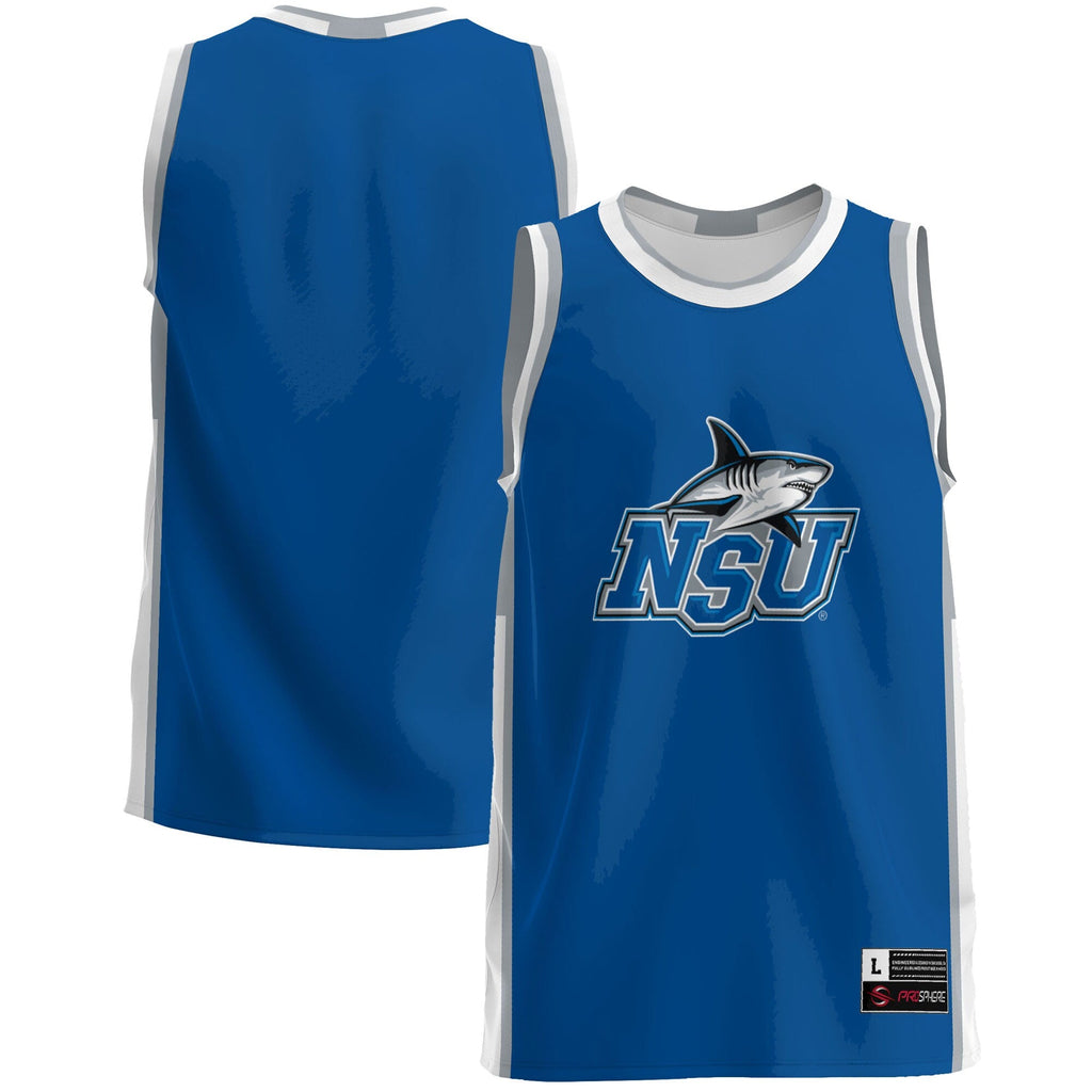 Nova Southeastern Sharks Lightweight Basketball Jersey - Blue