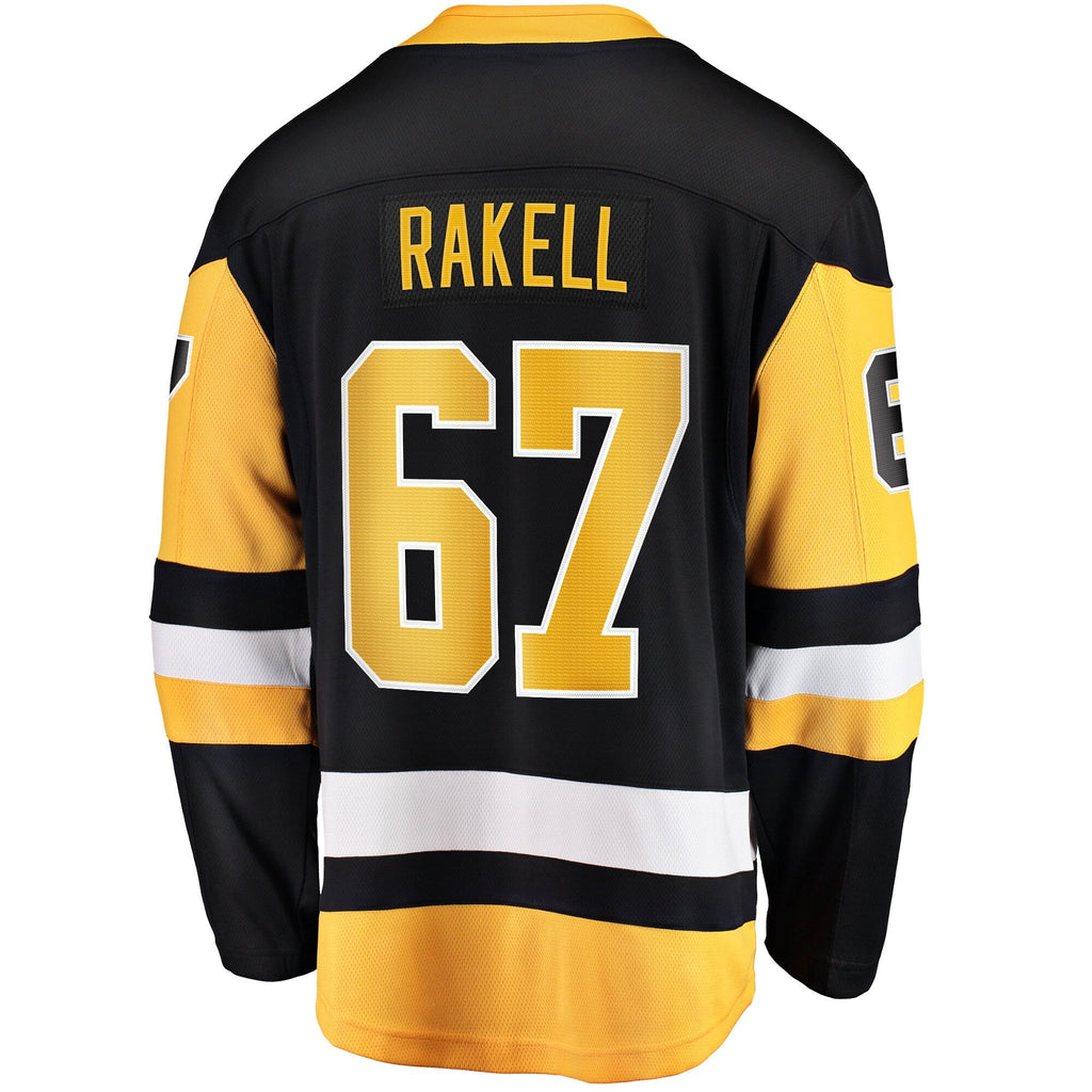 Pittsburgh Penguins Rickard Rakell Black Home Breakaway Player Hockey Jersey