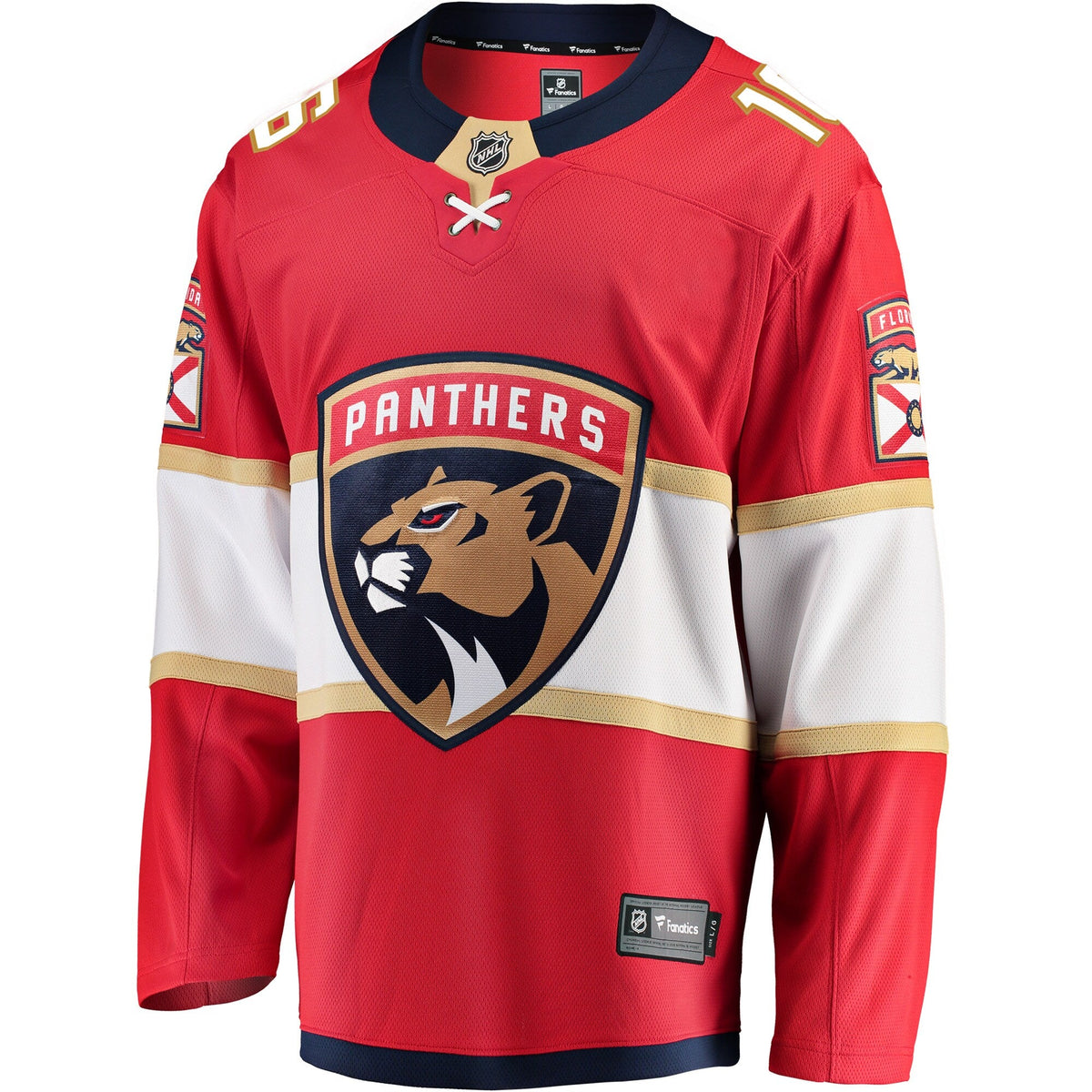Florida Panthers Aleksander Barkov Red Breakaway Hockey Jersey