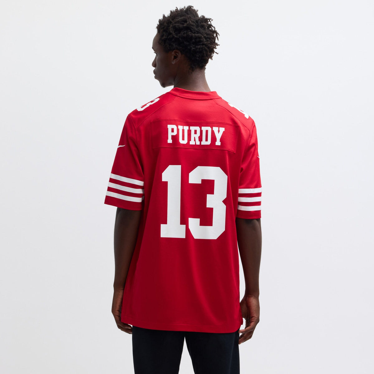 San Francisco 49ers Brock Purdy Scarlet Game Player Football Jersey