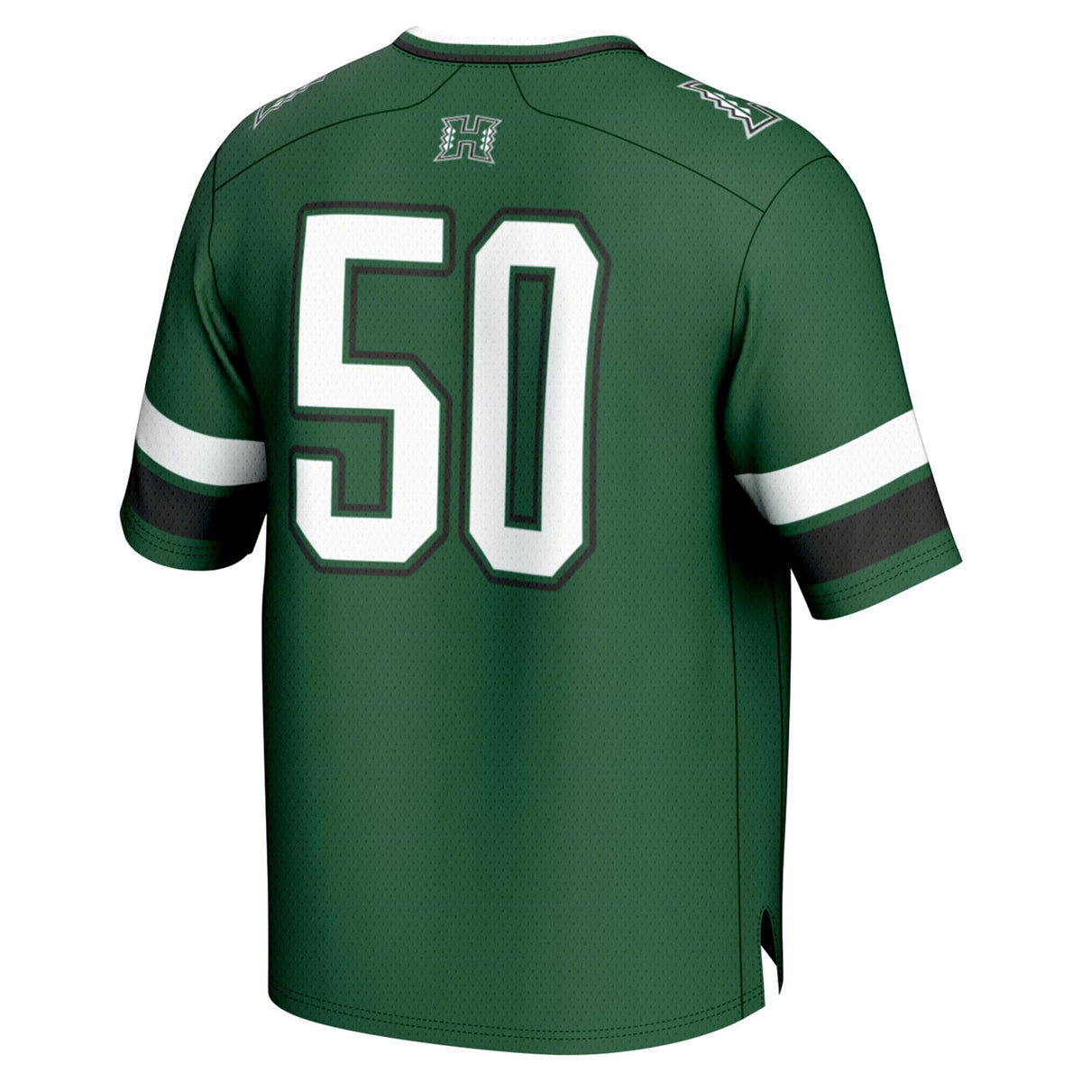 #50 Green Hawaii Rainbow Warriors Lightweight Collegiate Football Fashion Jersey