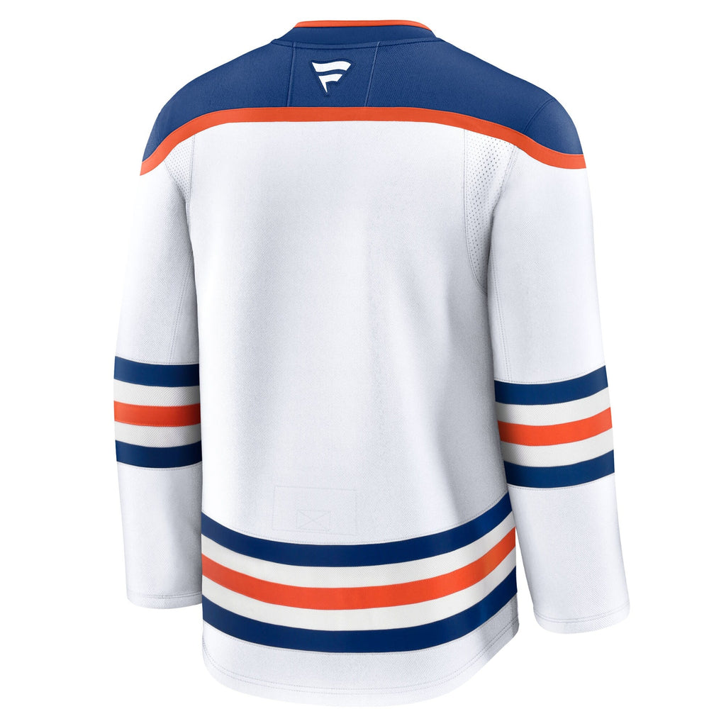 Edmonton Oilers White Away Premium Jersey