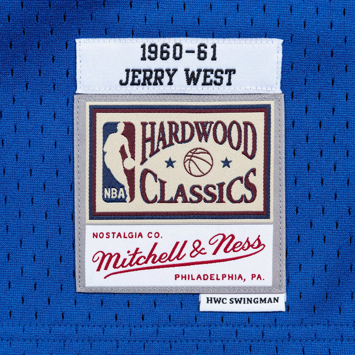 Los Angeles Lakers Swingman Jersey Road Jerry West 1960-61