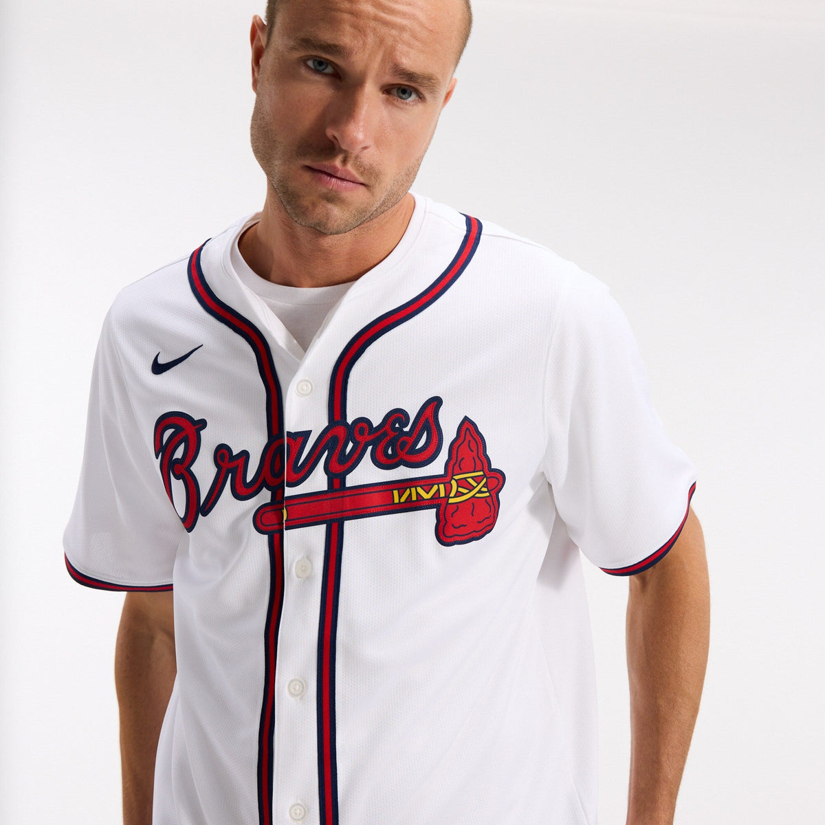 Atlanta Braves White Home Limited Baseball Jersey