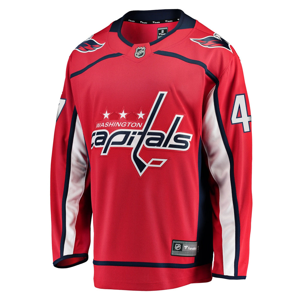 Washington Capitals Declan Chisholm Red Home Breakaway Hockey Jersey