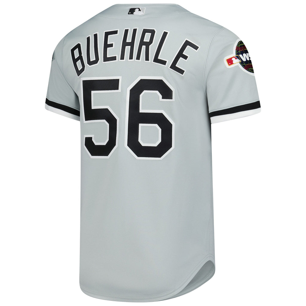 Chicago White Sox Mark Buehrle Gray 2005 Throwback Baseball Jersey