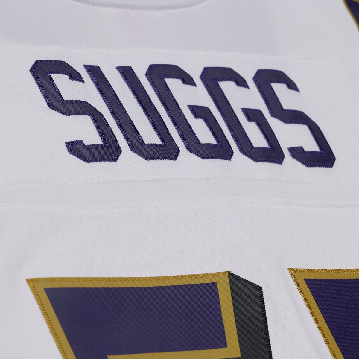 Baltimore Ravens Terrell Suggs White 2003 Legacy Replica Player Football Jersey