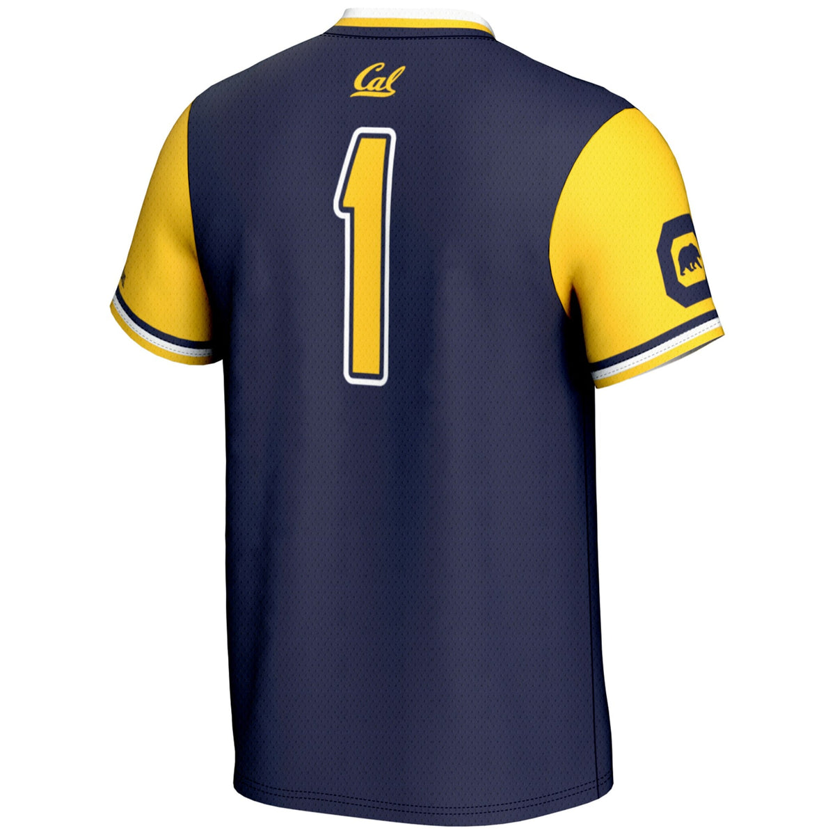 #1 Cal Bears Lightweight Softball Jersey - Navy