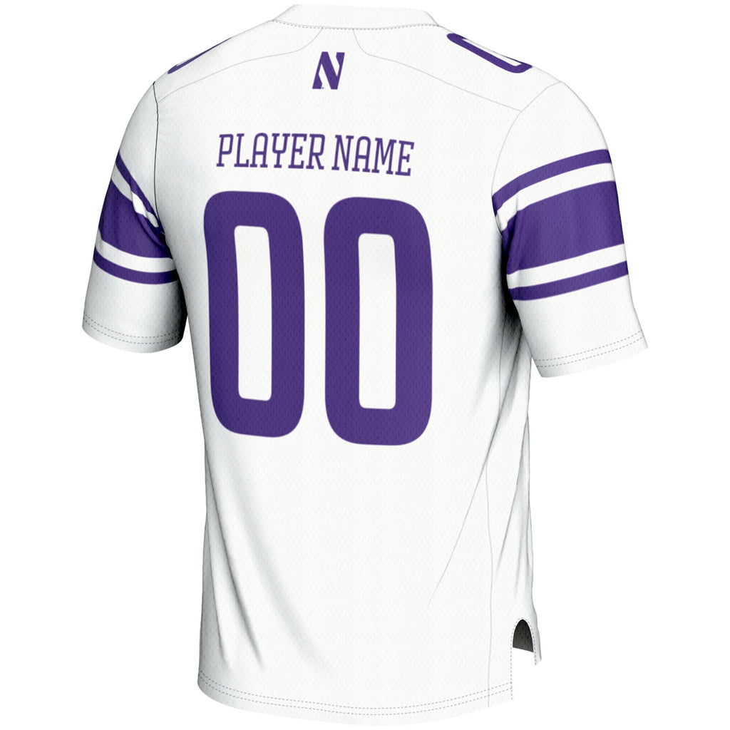 Northwestern Wildcats NIL Pick-A-Player Football Jersey - White