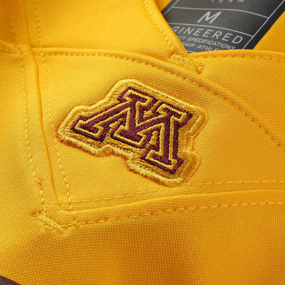 #1 Gold Minnesota Golden Gophers Game Football Jersey