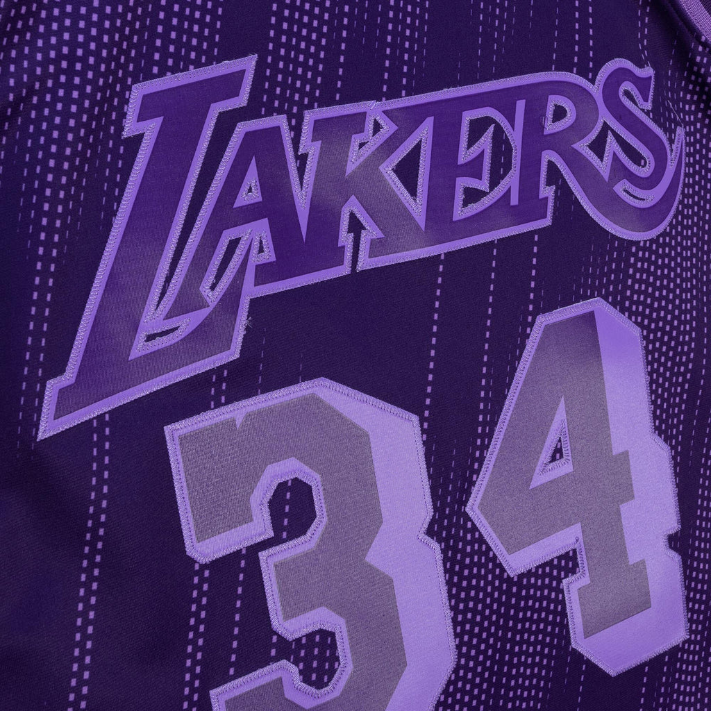 Los Angeles Lakers Shaquille O'Neal 1996 Monochrome Swingman Jersey - Purple