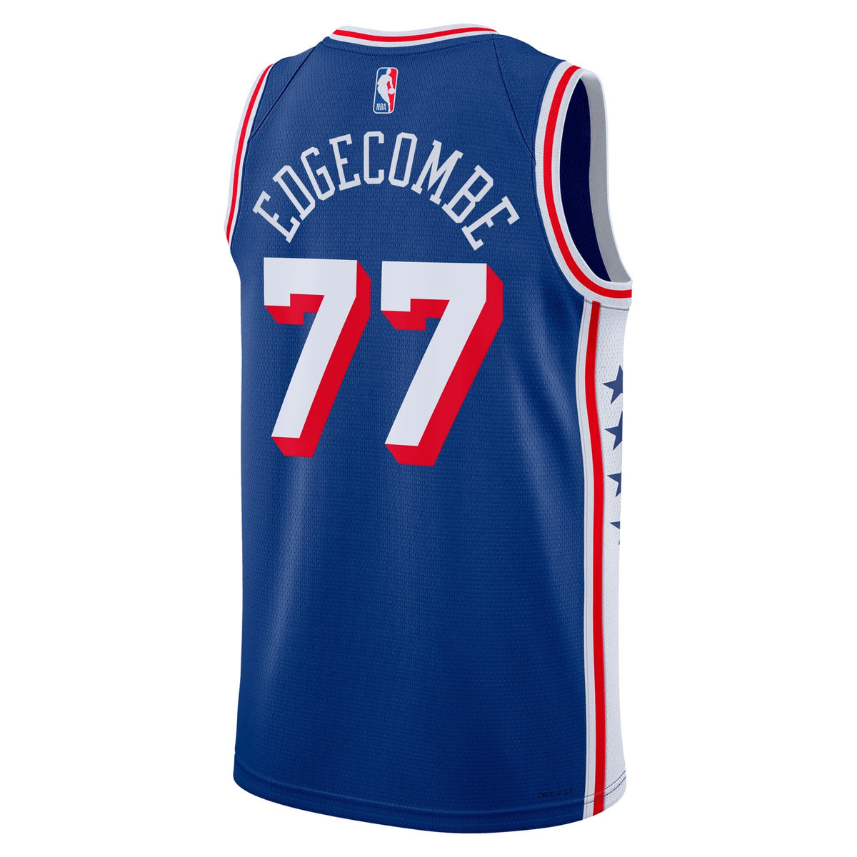 Philadelphia 76ers Icon Edition Swingman Jersey - Royal - VJ Edgecombe