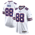 Buffalo Bills Dawson Knox White Away Game Player Football Jersey