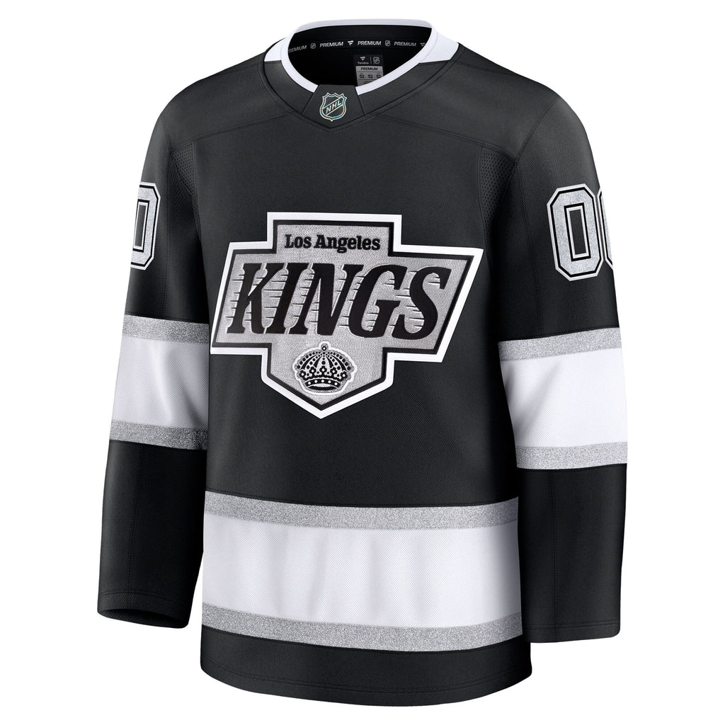 Los Angeles Kings Black Home Premium Custom Jersey