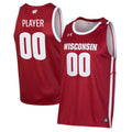 Wisconsin Badgers Pick-A-Player NIL Basketball Jersey - Red