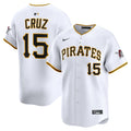 Pittsburgh Pirates Oneil Cruz White Home Limited Player Baseball Jersey