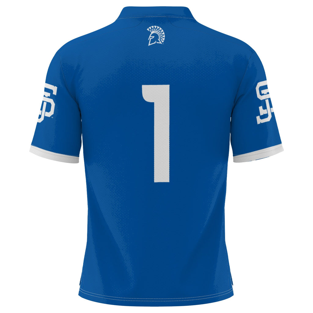 #1 San Jose State Spartans Football Jersey - Royal