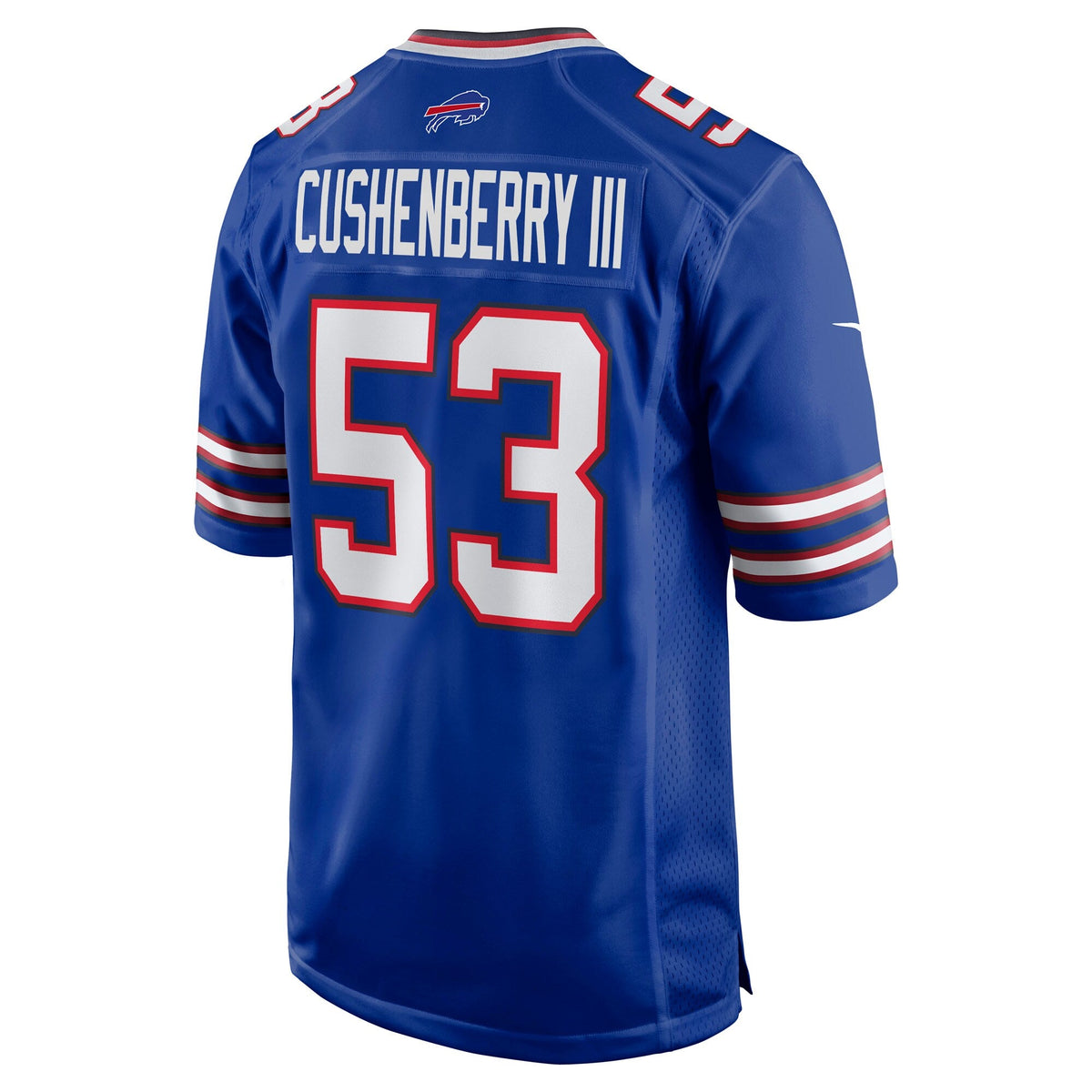 Buffalo Bills Lloyd Cushenberry III Royal Team Game Football Jersey