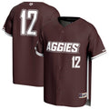 Maroon Texas A&M Aggies Lightweight Baseball Jersey