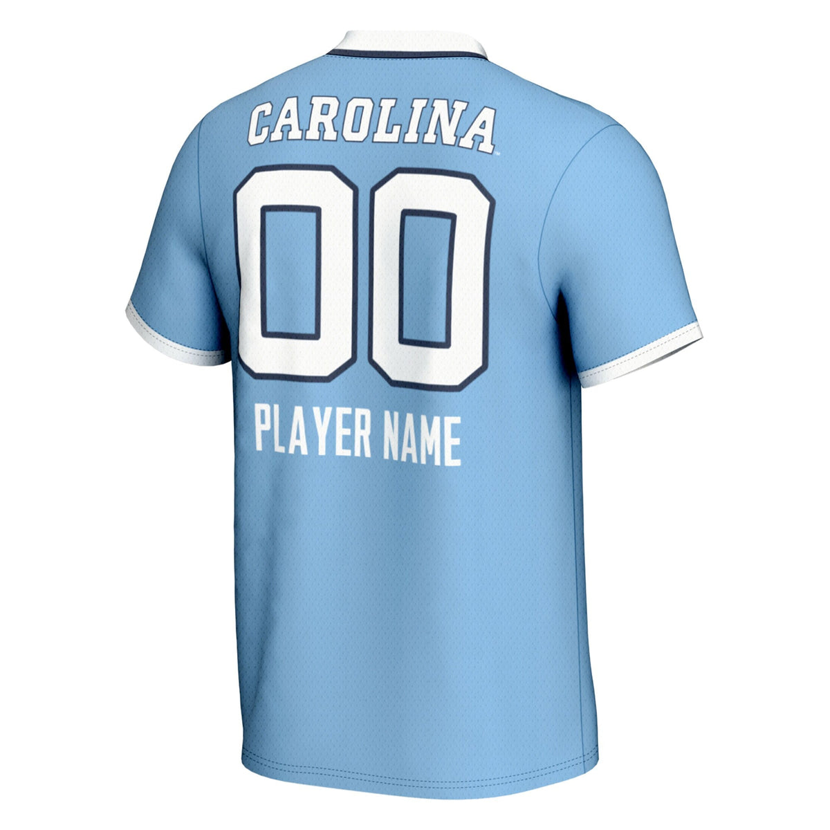 North Carolina Tar Heels NIL Pick-A-Player Lightweight Softball Mascot Jersey - Carolina Blue