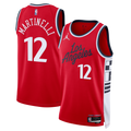 LA Clippers Statement Edition Swingman Jersey - Red - Nick Martinelli