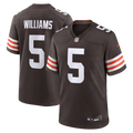 Cleveland Browns Quincy Williams Brown Team Game Football Jersey