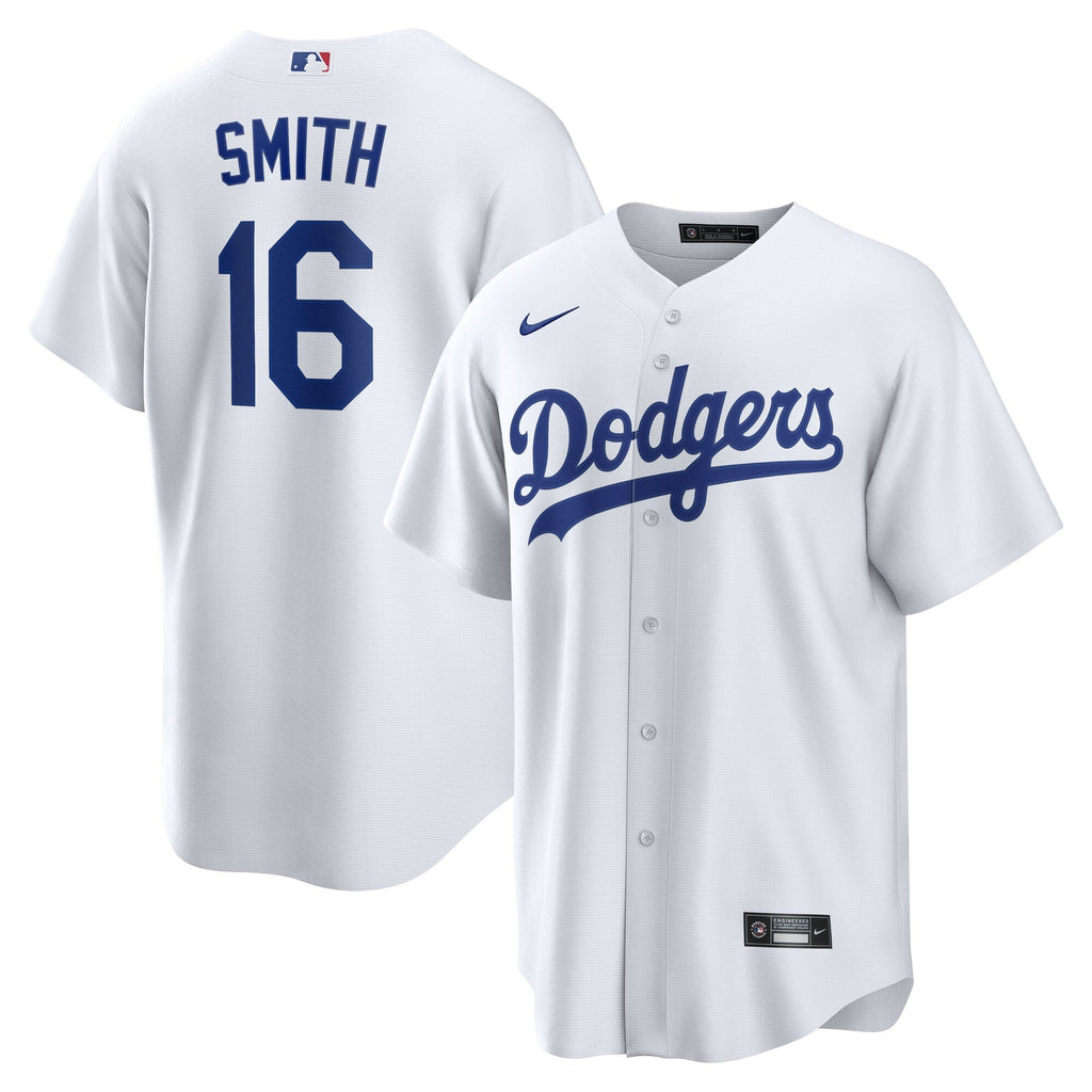 Los Angeles Dodgers Will Smith White Home Replica Baseball Jersey